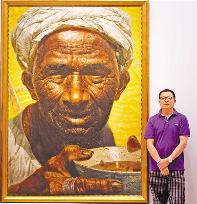 The Story Behind Renowned Oil Painting, Inspiration From the Daba Mountains