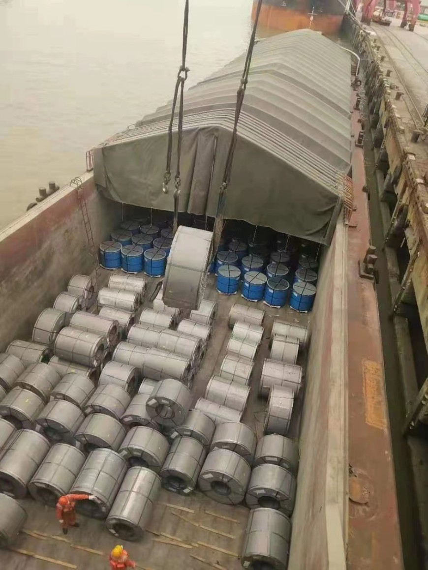 On May 9, Shanghai Nippon Steel Trading Automotive Parts Co., Ltd. shipped the steel coil base metal imported to Chongqing.