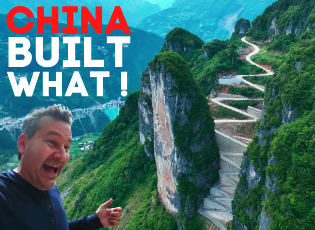 Shocking Highway | Riding the Zigzag Road in Wuxi County Chongqing ...