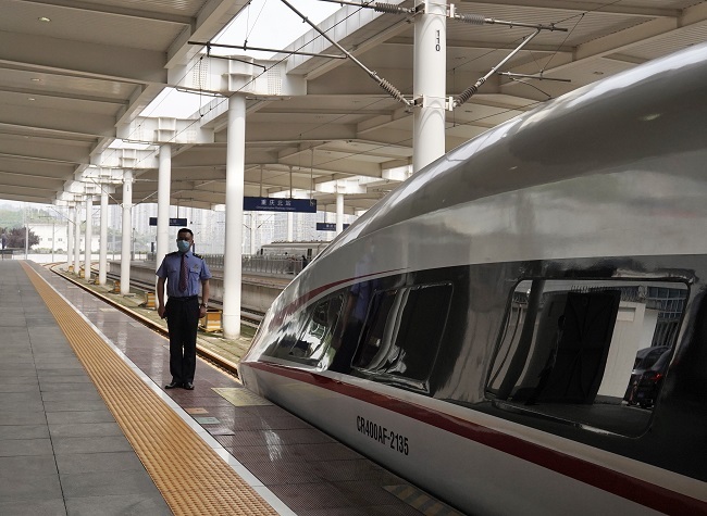 Green Development Integrated Into Chongqing East Railway Station