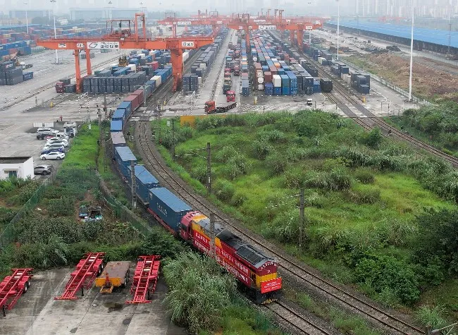 the China Railway Express to Europe (Yuxinou)