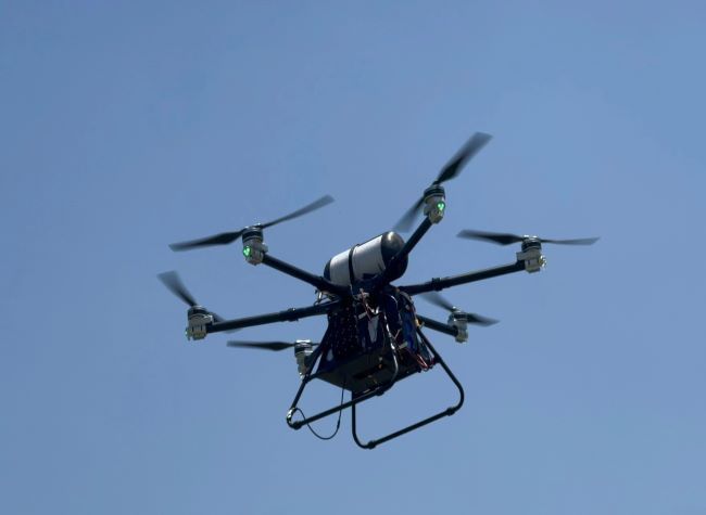 6 Roters Hydrogen Drone Takes Maiden Flight in Chongqing