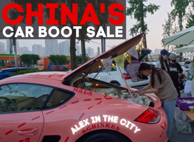 Car Boot Sales in Chongqing | Alex in the City
