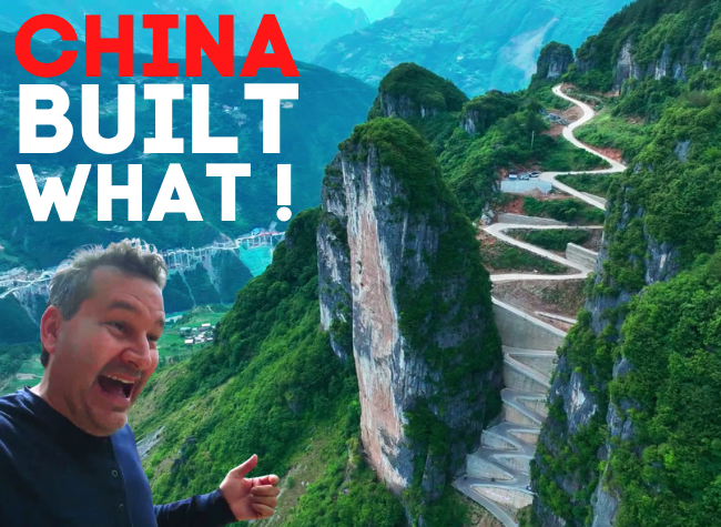 Shocking Highway | Riding the Zigzag Road in Wuxi County Chongqing