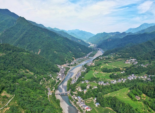 Aerial Photography Live Broadcast Shows Chongqing's Rural Vitality