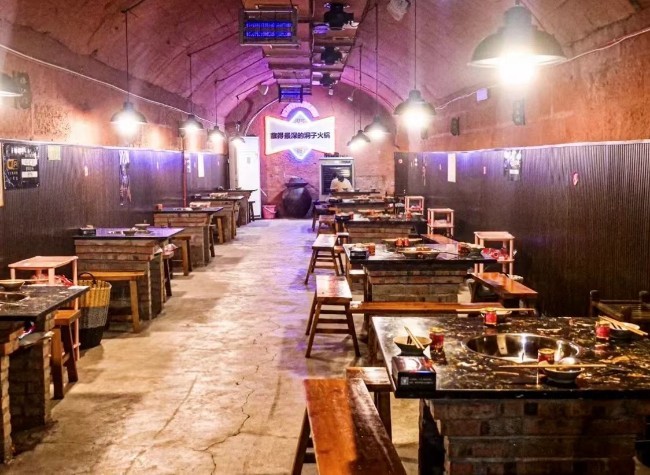 Hotpot, Museums, and Bars in Bomb Shelters Crowed with Locals During Hot Summer