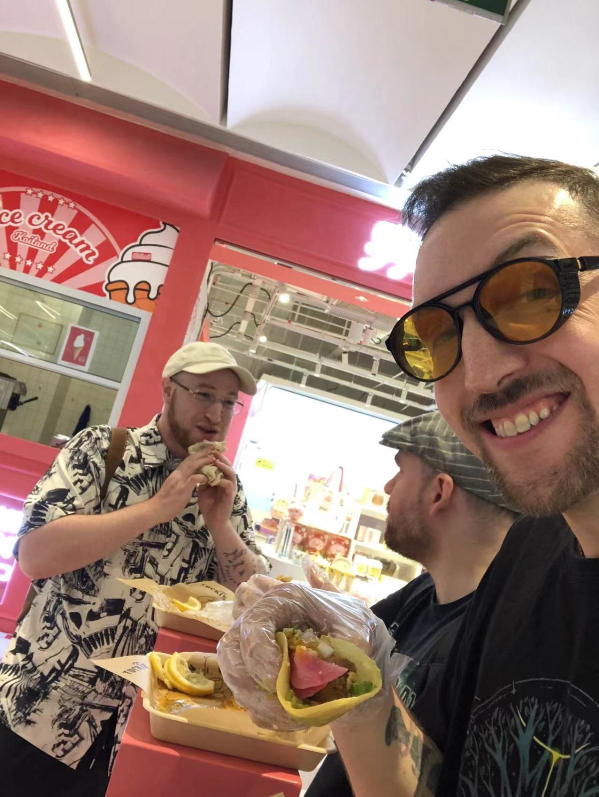 A Frenchman, a British guy and a Canadian walk into a taco shop in Chongqing.