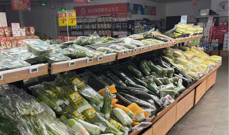 The Hema Supermarket Aolai Store in Shapingba District, Chongqing.