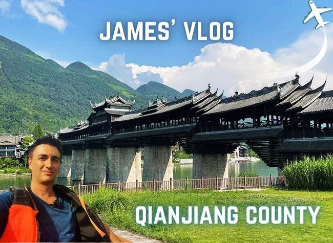 Touring Qianjiang District by Plane Train and Automobile | James' Vlog