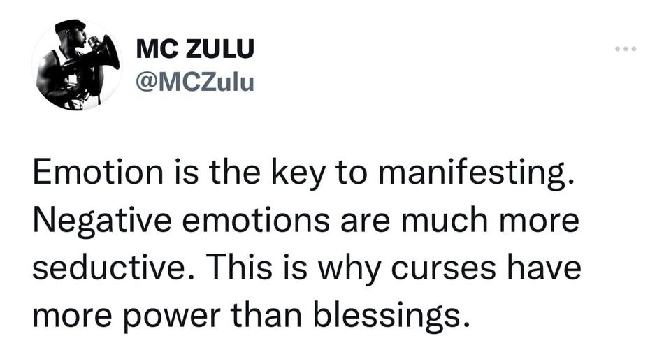 Tweet by Chicago music legend, Kai's friend, MC Zulu