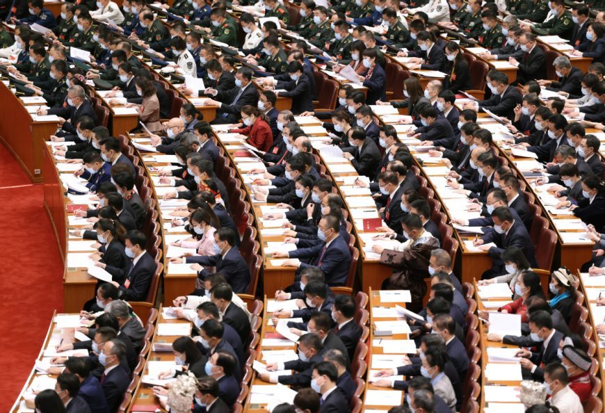 The Communist Party of China opens its 20th national congress at the Great Hall of the People in Beijing, Oct 16, 2022. 