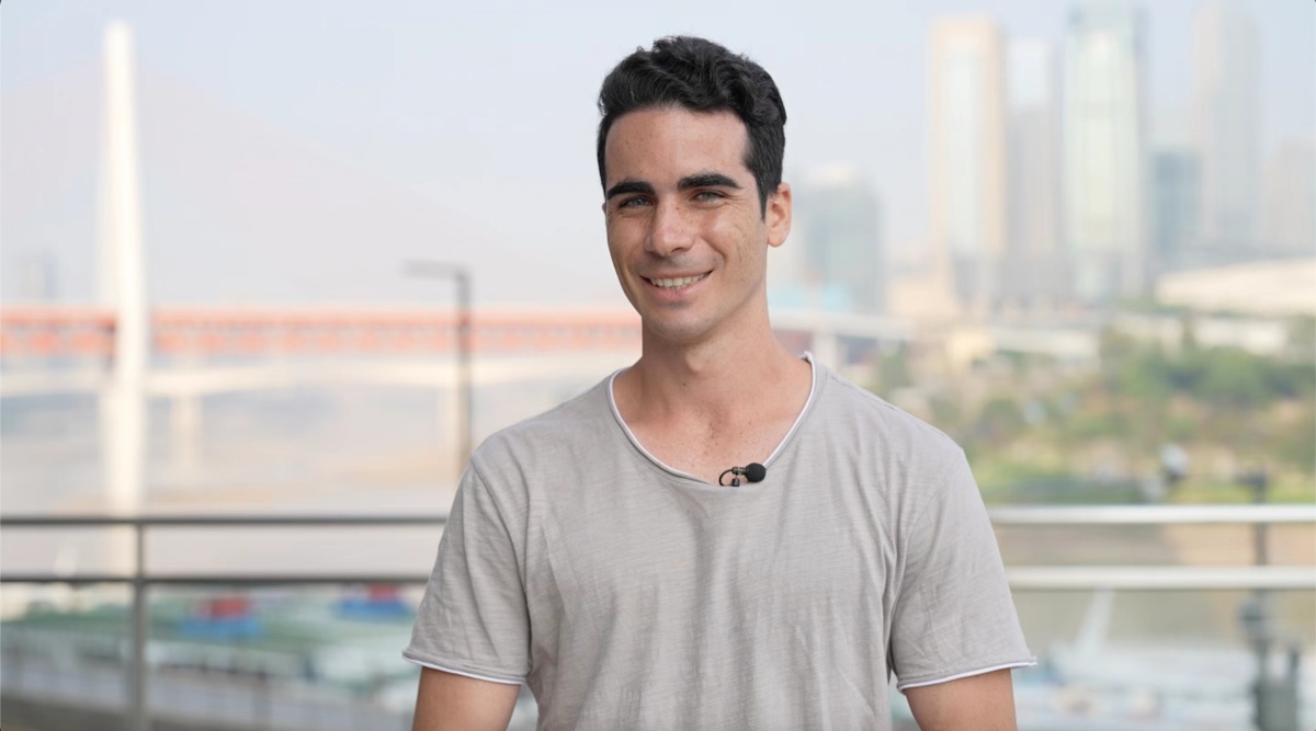 Alex Fabbino (Photo provided to iChongqing)