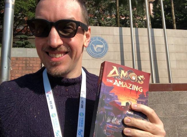 Kai's Diary: Smashing the Bucket #AmosTheAmazing published!