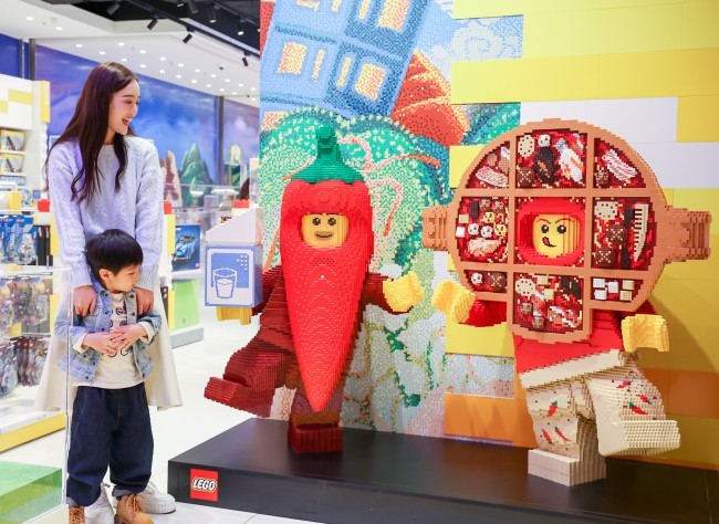 LEGO Opens a Flagship Store in Raffles City Chongqing