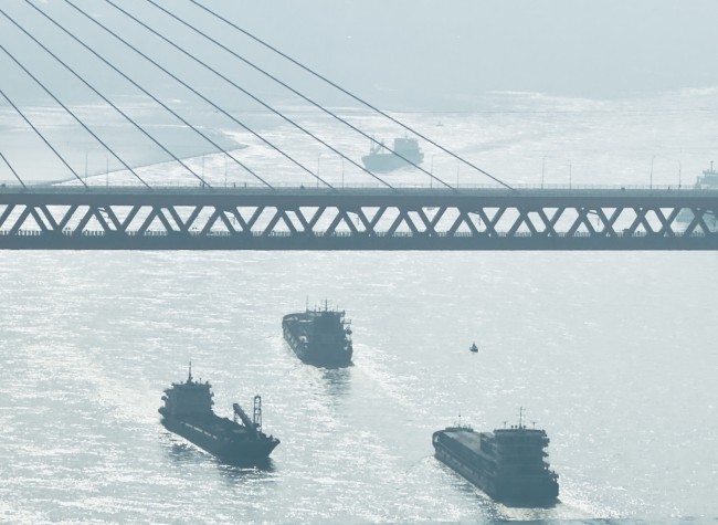 Visual Chongqing | Boats and Bridge