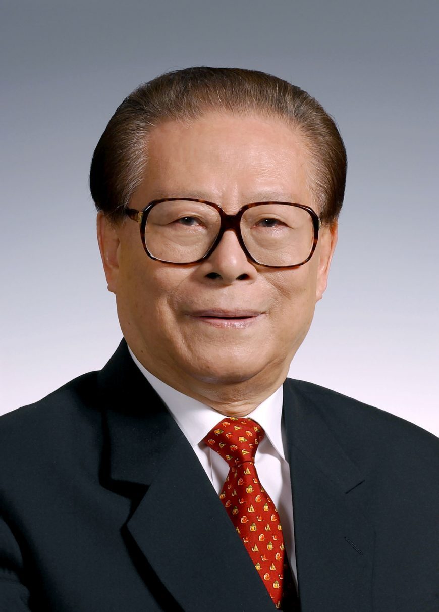 A file photo of Jiang Zemin. Jiang Zemin passed away due to leukemia and multiple organ failure in Shanghai at 12:13 pm on Nov 30, 2022, at the age of 96.