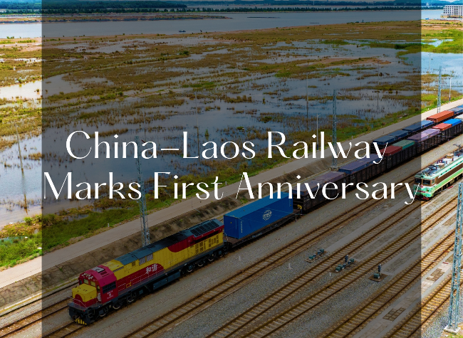 China-Laos Railway Marks First Anniversary with 3,000 Trains Launched
