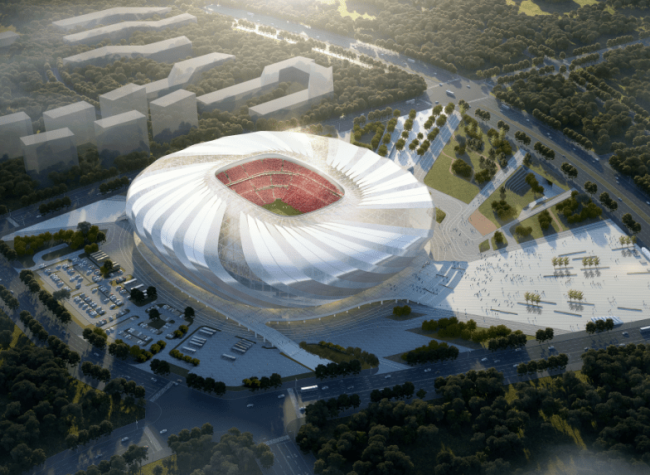China's Newest Mega Stadium in Chongqing