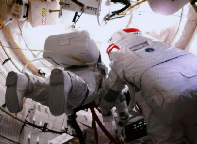 Shenzhou-15 Taikonauts Complete Their First Spacewalk