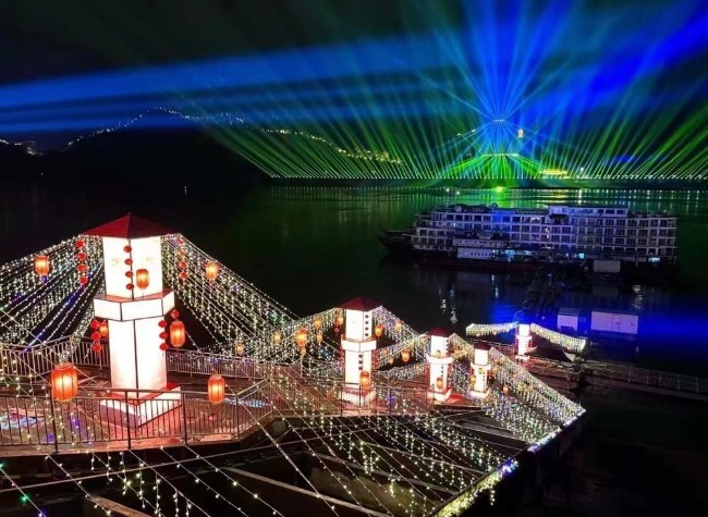 Blessing Activities Celebrated for Spring Festival in Chongqing Fengdu