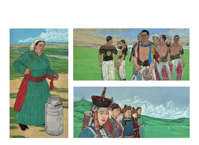 In Pics: National Exhibition Showcases Unique Aesthetics of Chinese Comics on Shelf