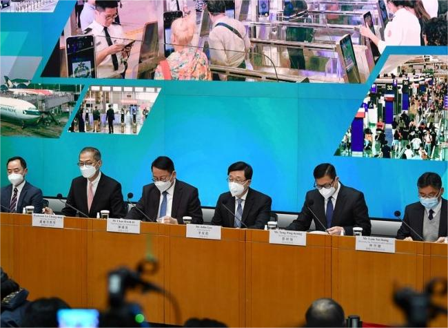 John Lee Says 60,000 Daily Quota to Enter Mainland After Border Reopens on Jan. 8