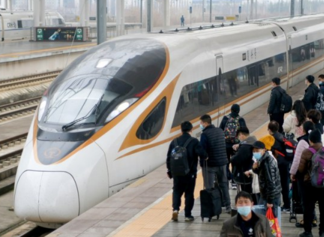 China's Rail Passenger Trips, Cargo Volume Rise in February