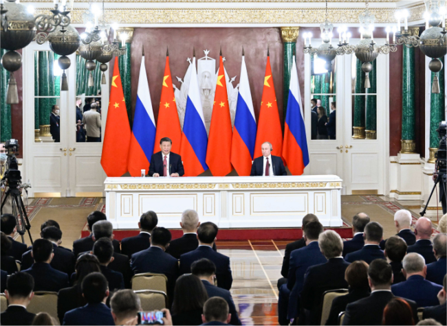 Highlights of Xi and Putin's Talks in Russia