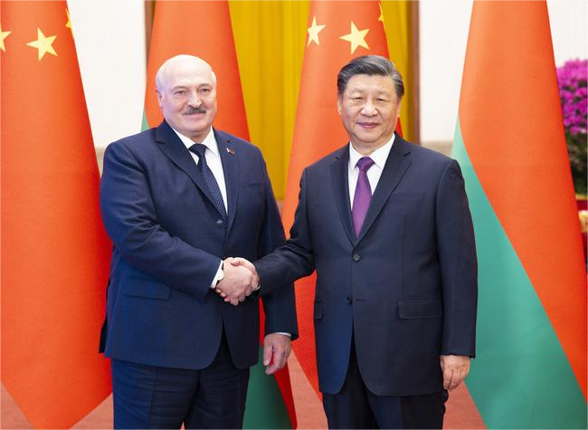 Xi Holds Talks With Belarusian President