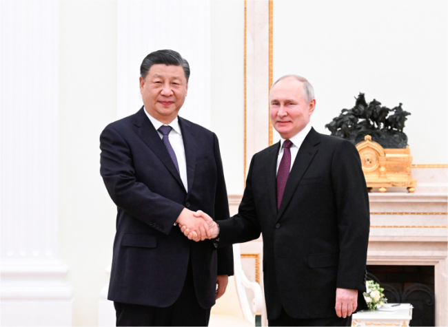 Xi Meets Putin in Moscow