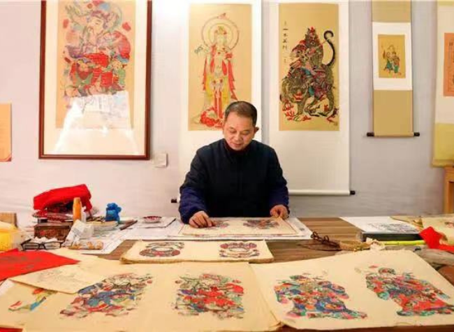 Audible | Decade's Persistence for Painting Liangping Woodblock Spring Festival Paintings
