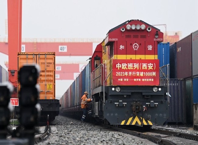 China-Europe Freight Train Services Report Growth in Q1