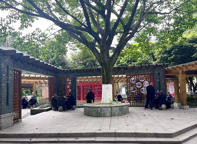 A Park Built on Collective-Decision Popular with Locals