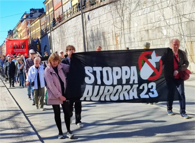 Protests Against NATO Held Across Sweden