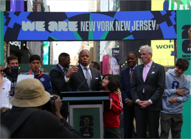 New York, New Jersey Launch 2026 FIFA World Cup Official Brand, Logo