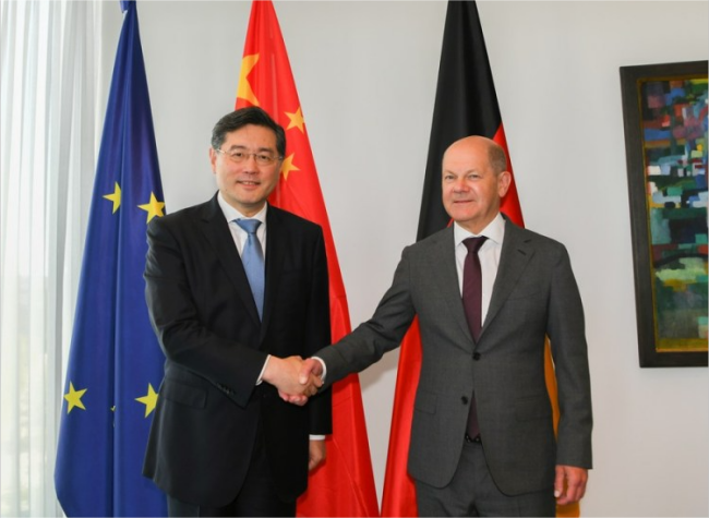 China-Germany Dialogue, Cooperation to Benefit World: FM