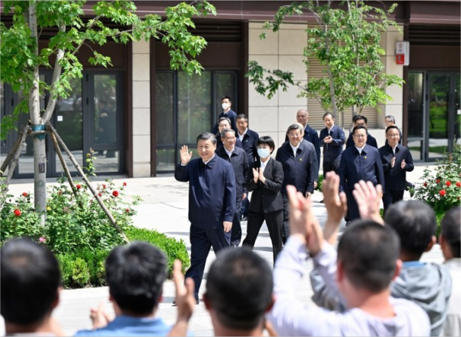 Xi Inspects Xiong'an New Area, Urges New Progress for 'City of Future'