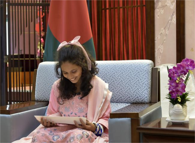 Bangladeshi Girl Named After 'China' Exchanges Letters With President Xi Jinping
