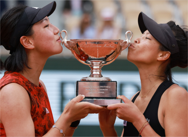 Cross-Strait Team Wins Big at French Open