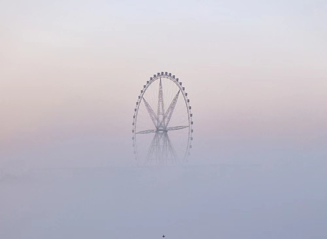Visual Chongqing | Sky Wheel in the Clouds