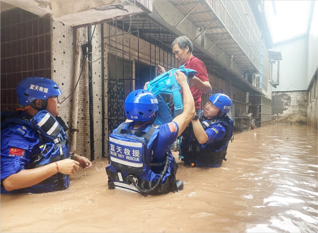 China Battling Extreme Weather as Rains Take Toll