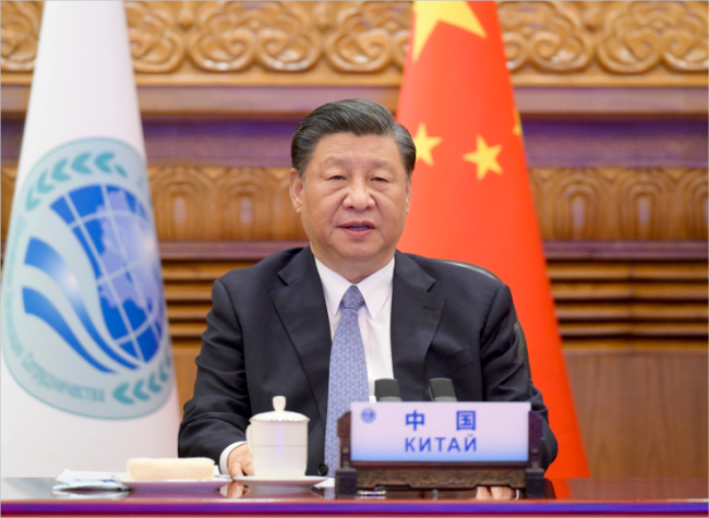Xi Attends SCO Summit, Calls for Unity, Coordination