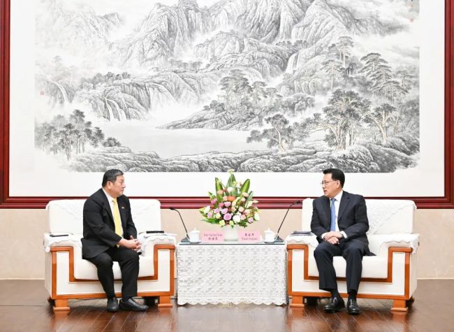 Chongqing Leaders Meet Ambassador of Singapore to China