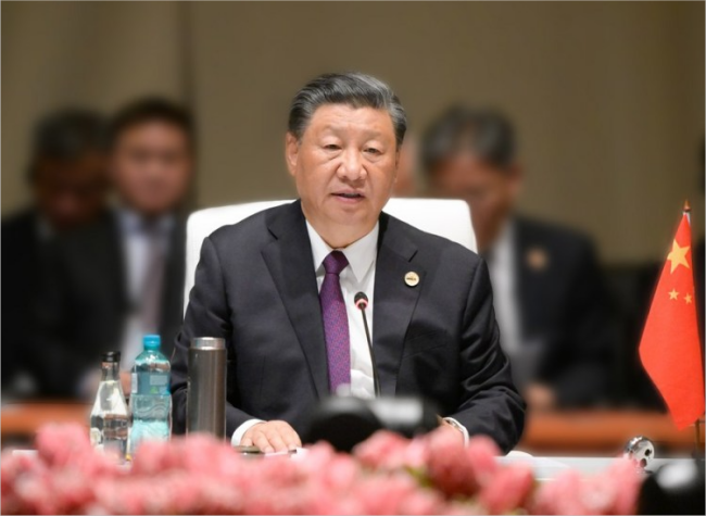 Xi Says BRICS Important Force in Shaping Int'l Landscape