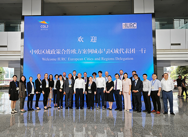 European Delegation Visits Chongqing for Collaborative Ventures