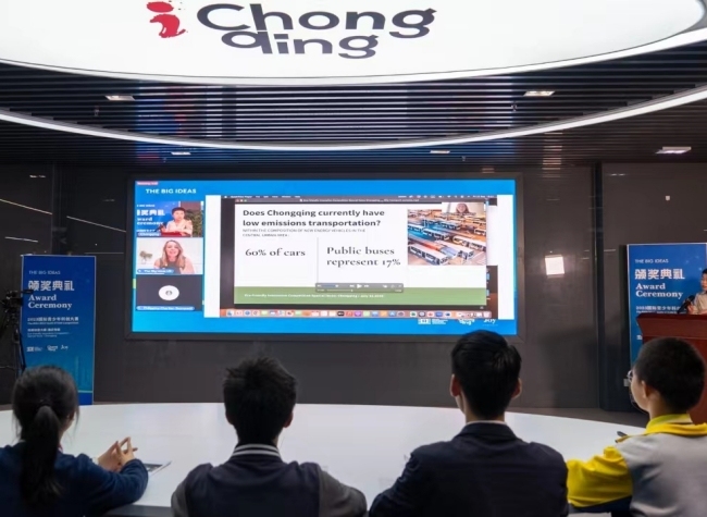 1007 Participants Worldwide Submitted Ideas on Chongqing's Sustainability