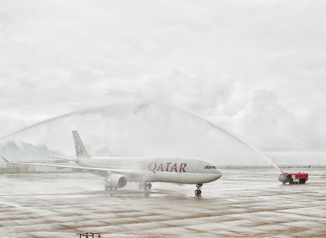 Chongqing, Doha Int'l Flight Service Resumes as Qatar Airways Returns to SW China