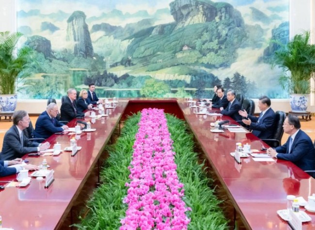 Xi Meets U.S. Congressional Delegation