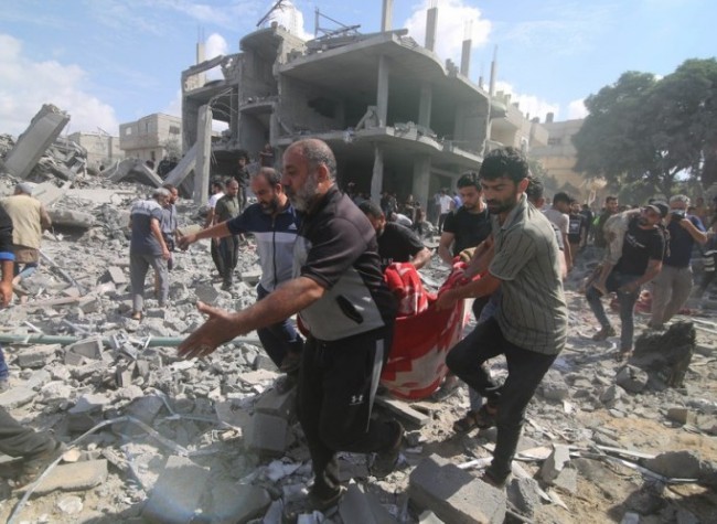 Hundreds Killed in Gaza Hospital Bombing as Conflict Enters 11th Day