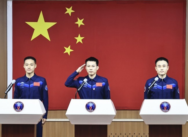 China Unveils Shenzhou-17 Crew for Space Station Mission